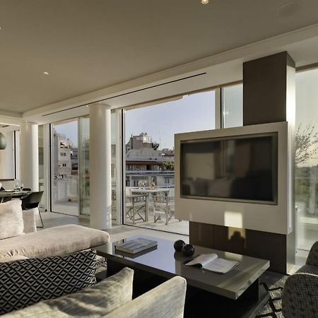 Ueber Lux 2 Bedroom New Penthouse With Acropolis View Atena Exterior foto