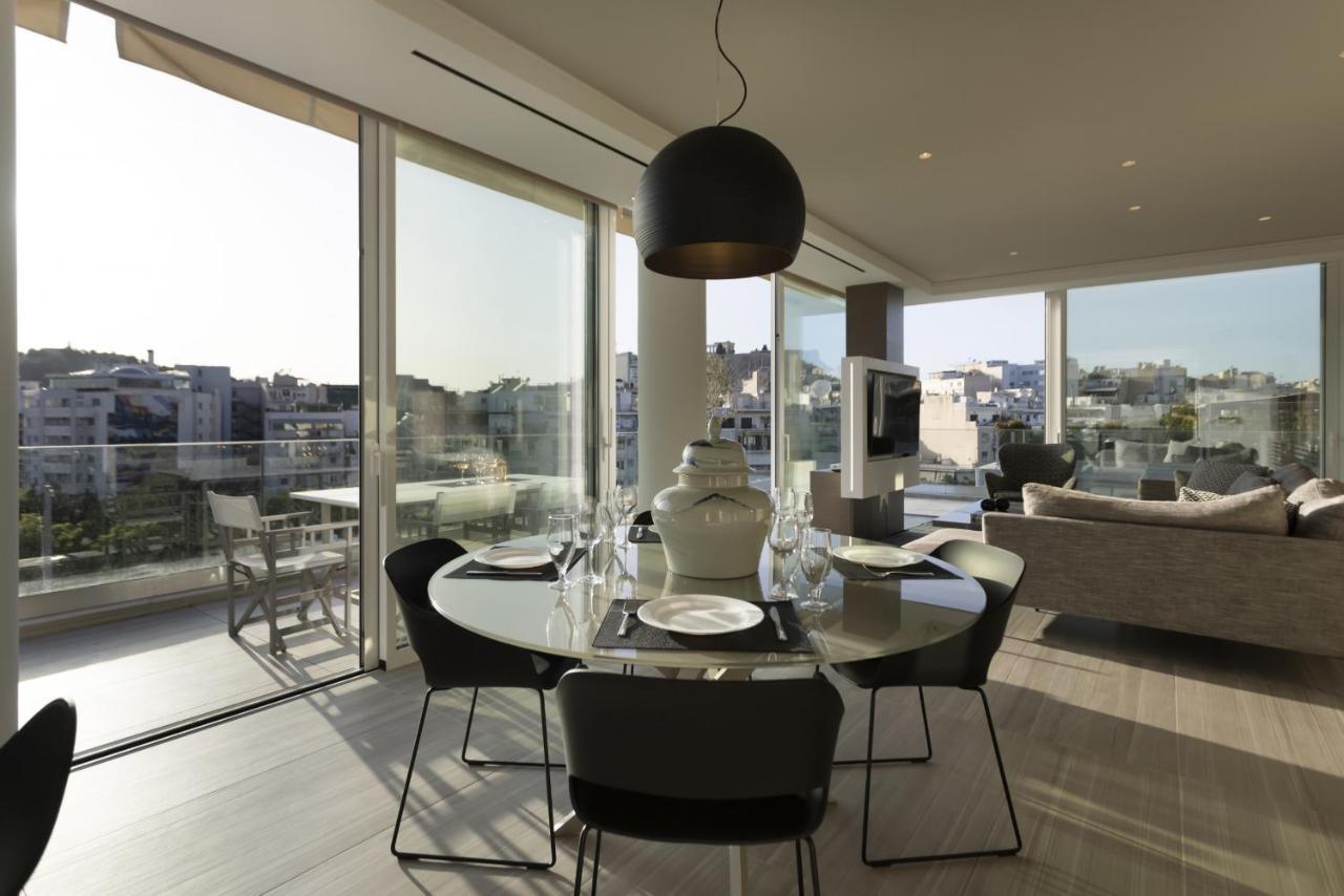 Ueber Lux 2 Bedroom New Penthouse With Acropolis View Atena Exterior foto