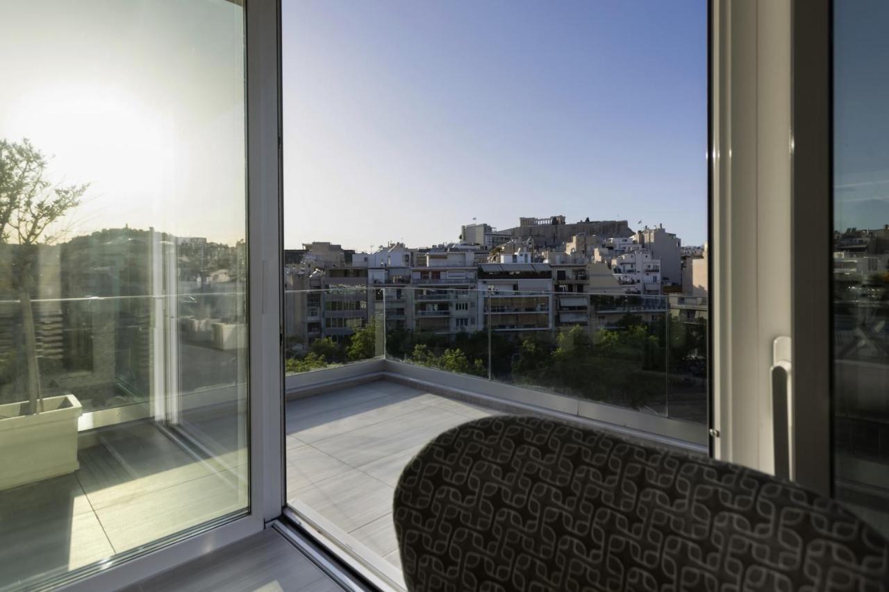 Ueber Lux 2 Bedroom New Penthouse With Acropolis View Atena Exterior foto