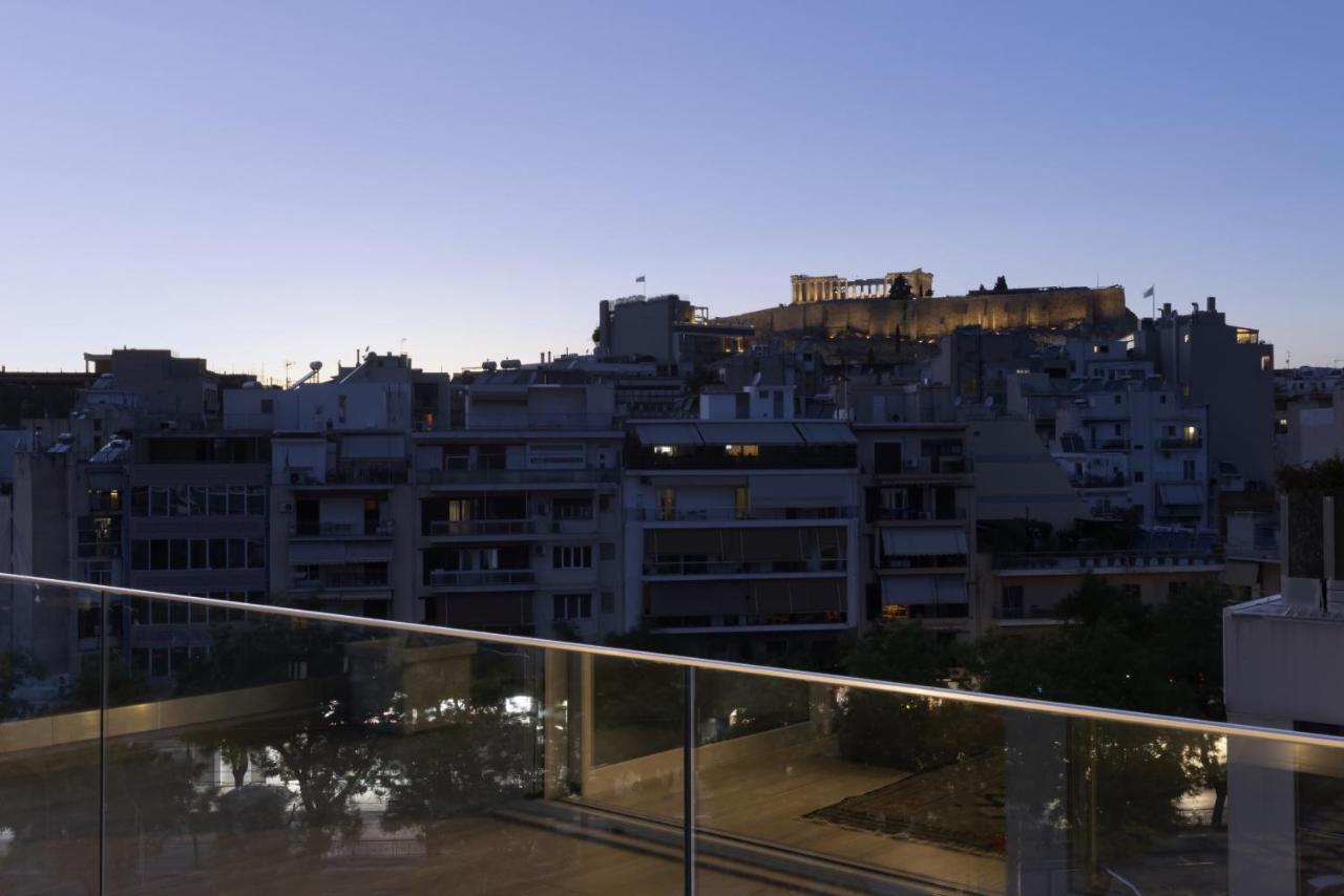 Ueber Lux 2 Bedroom New Penthouse With Acropolis View Atena Exterior foto